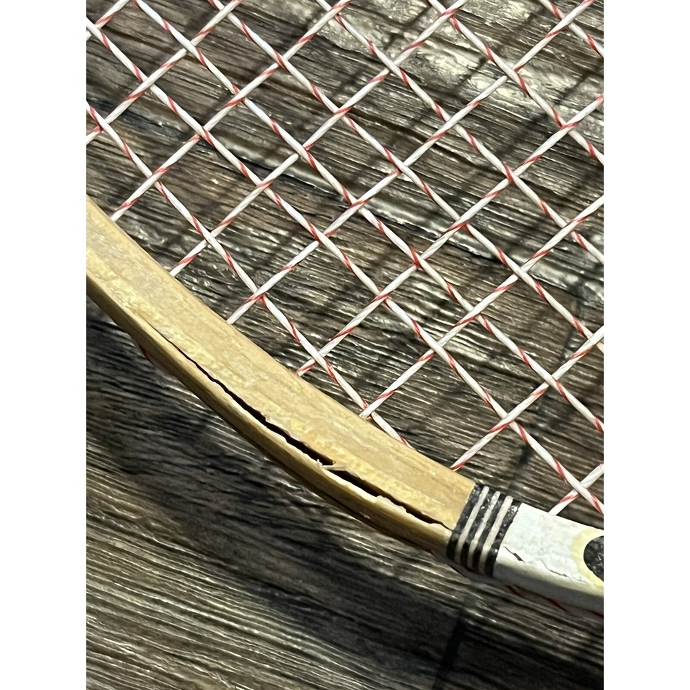Three Vintage Wood Badminton Rackets & Press Frames All Pro Classic Campbell 33 - Picture 16 of 16